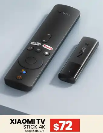 Novicompu Xiaomi tv stick 4k oferta