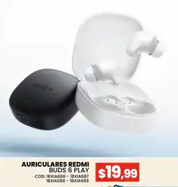 Novicompu Auriculares redmi buds 6 play oferta