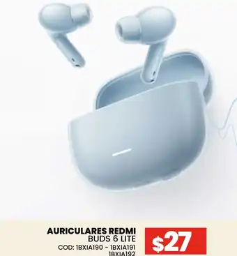 Novicompu Auriculares redmi buds 6 lite oferta