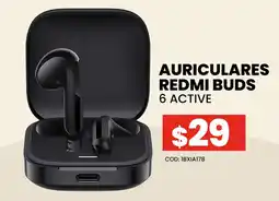 Novicompu Auriculares redmi buds 6 active oferta