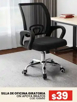 Novicompu Silla de oficina giratoria on apoya brazos oferta
