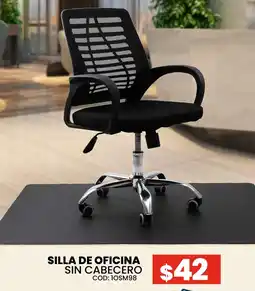 Novicompu Silla de oficina sin cabecero oferta