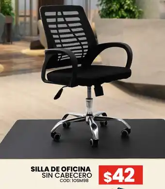 Novicompu Silla de oficina sin cabecero oferta