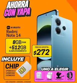Novicompu Xiaomi redmi note 14 oferta