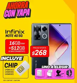 Novicompu Infinix note 40 5G oferta