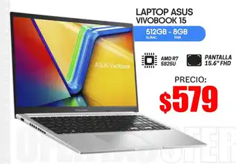 Novicompu Asus laptop vivobook 15 oferta