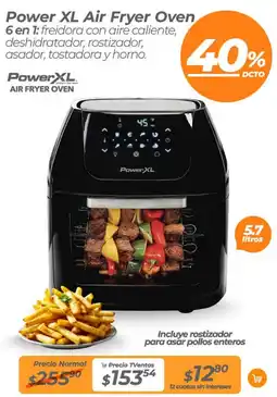 TVentas Power xl air fryer oven 6 en 1 oferta
