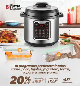 TVentas Flavor master oferta