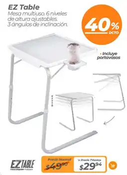 TVentas EZ Table oferta
