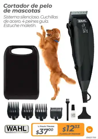 TVentas Wahl cortador de pelo de mascotas oferta