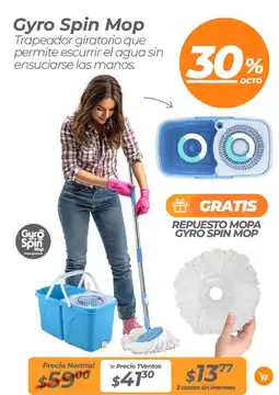 TVentas Gyro spin mop oferta