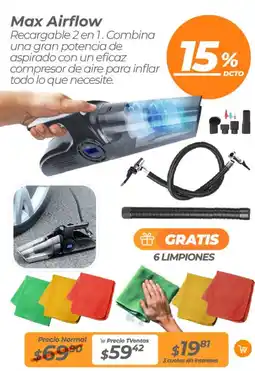 TVentas Max Airflow oferta