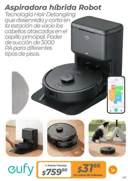 TVentas Aspiradora híbrida robot oferta