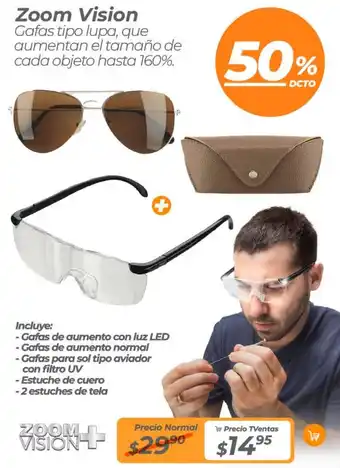 TVentas Zoom Vision oferta