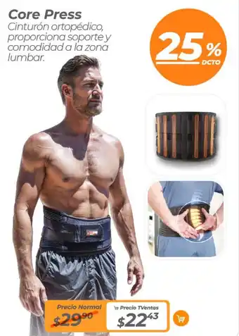 TVentas Core Press oferta