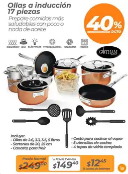 TVentas Ollas a inducción oferta
