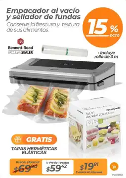 TVentas Empacador al vacío y sellador de fundas oferta
