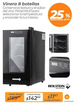 TVentas Holstein vinera 8 botellas oferta