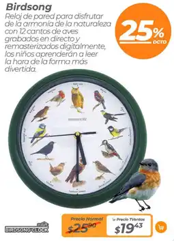 TVentas Birdsong oferta