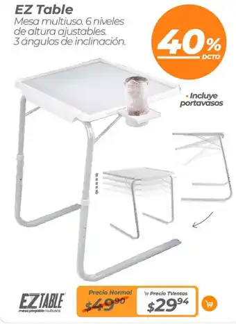 TVentas Ez table oferta