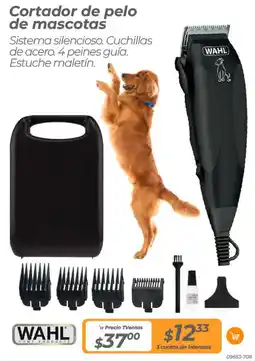 TVentas Wahl cortador de pelo de mascotas oferta