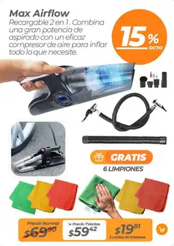 TVentas Max airflow oferta