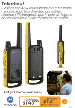 TVentas Talkabout oferta