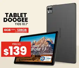 Novicompu Tablet doogee T10S 10.1" oferta