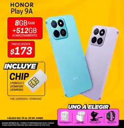 Novicompu Honor play 9A oferta