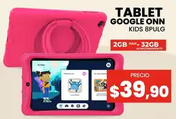 Novicompu Onn tablet google oferta