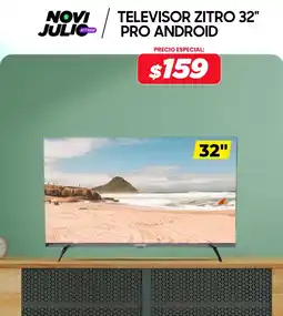 Novicompu Televisor Zitro 32" Pro android oferta
