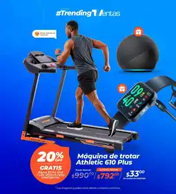TVentas Máquina de trotar Athletic 610 Plus oferta