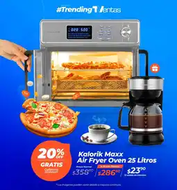 TVentas Kalorik Maxx Air Fryer Oven 25 Litros oferta