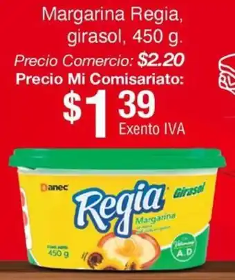 Mi Comisariato Regia, girasol, margarina oferta