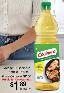 Mi Comisariato El cocinero aceite oferta