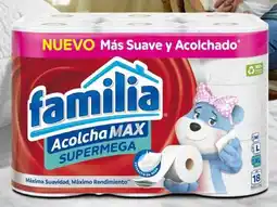 Mi Comisariato Familia papel higiénico acolchamax, supermega, oferta
