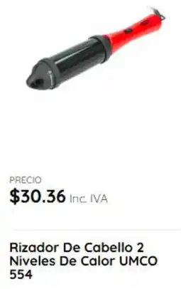 Akí Umco 554 rizador de cabello oferta