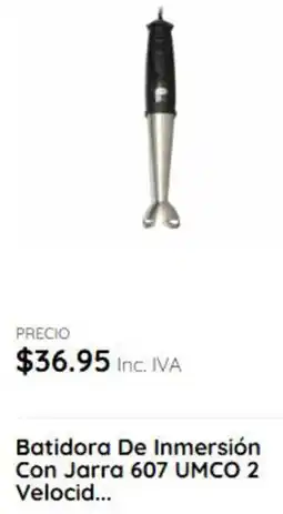 Akí Umco batidora de inmersión con jarra 607 2 velocid... oferta
