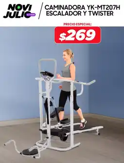 Novicompu Caminadora yk-mt207h escalador y twister oferta
