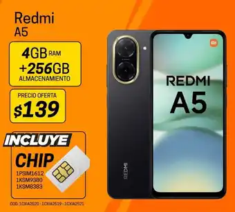 Novicompu Redmi A5 oferta