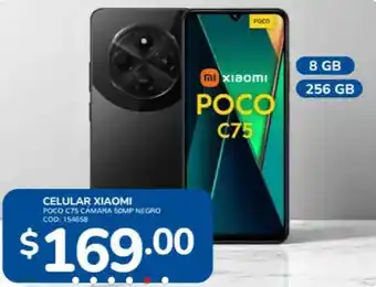 Artefacta Celular xiaomi poco C75 oferta