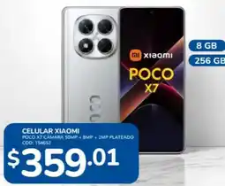 Artefacta Xiaomi poco X7 celular cámara oferta