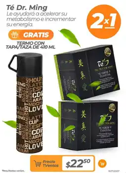TVentas Té dr. ming oferta