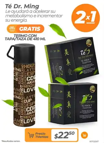 TVentas Té dr. ming oferta