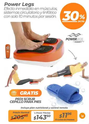 TVentas Power legs oferta