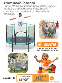 TVentas Trampolín infantil oferta