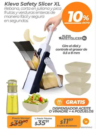 TVentas Kleva safety slicer xl oferta