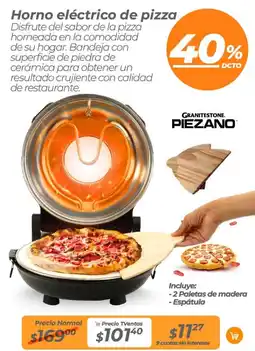 TVentas Horno eléctrico de pizza oferta