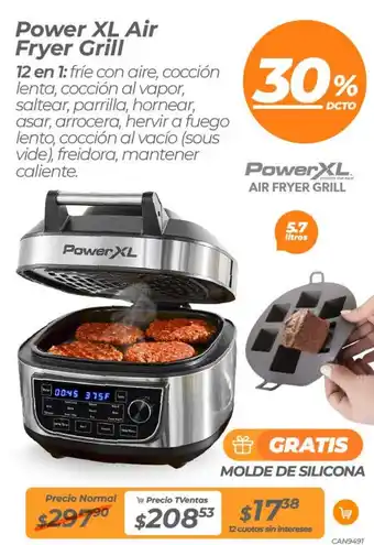 TVentas Power xl air fryer grill oferta