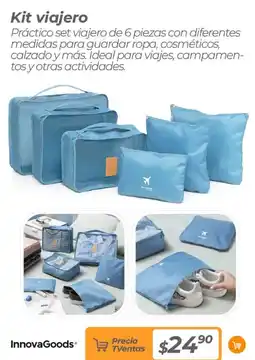 TVentas Kit viajero oferta